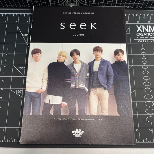 SHINee World J Official Fanclub Premium Magazine SEEK (Vol. 005)