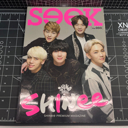 SHINee World J Official Fanclub Premium Magazine SEEK (Vol. 003)