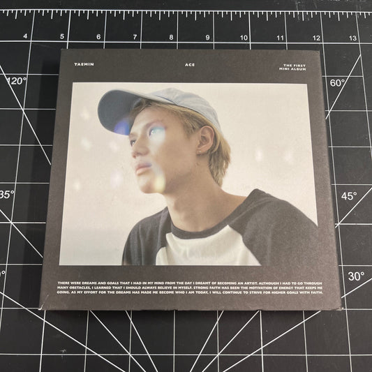 Taemin The 1st Solo Album ACE (Black Version) - No Photocard