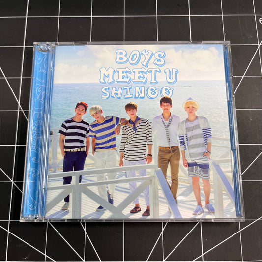 SHINee Japan Album Boys Meet U (CD & DVD) (Regular Edition) - No Photocard