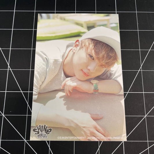 SHINee World J Official Fanclub Postcard (SHINee World I'm Your Boy) - Key