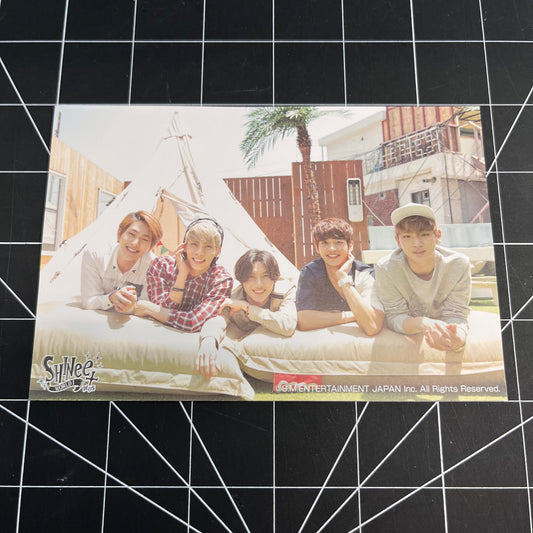 SHINee World J Official Fanclub Postcard (SHINee World I'm Your Boy) - Group
