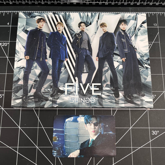 SHINee The 5th Japanese Album FIVE (Type B) - Key Photocard