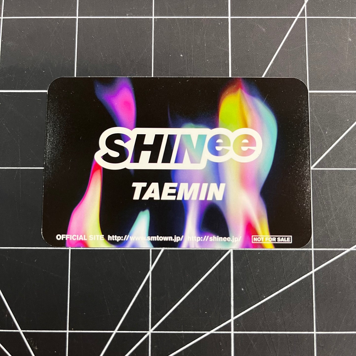 SHINee The 7th Japanese Single FIRE - Taemin Photocard