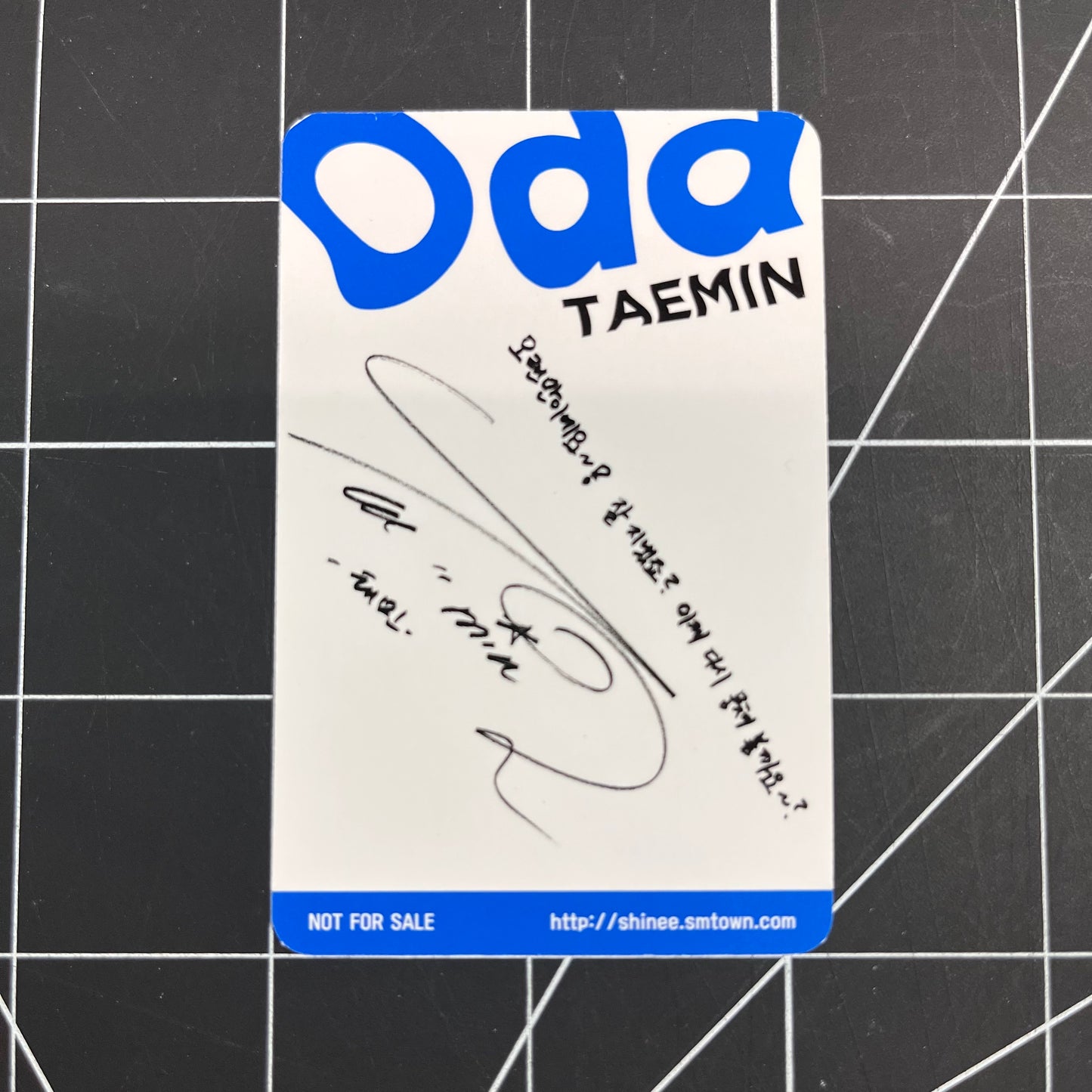 SHINee The 4th Album ODD (Version B) - Taemin Photocard