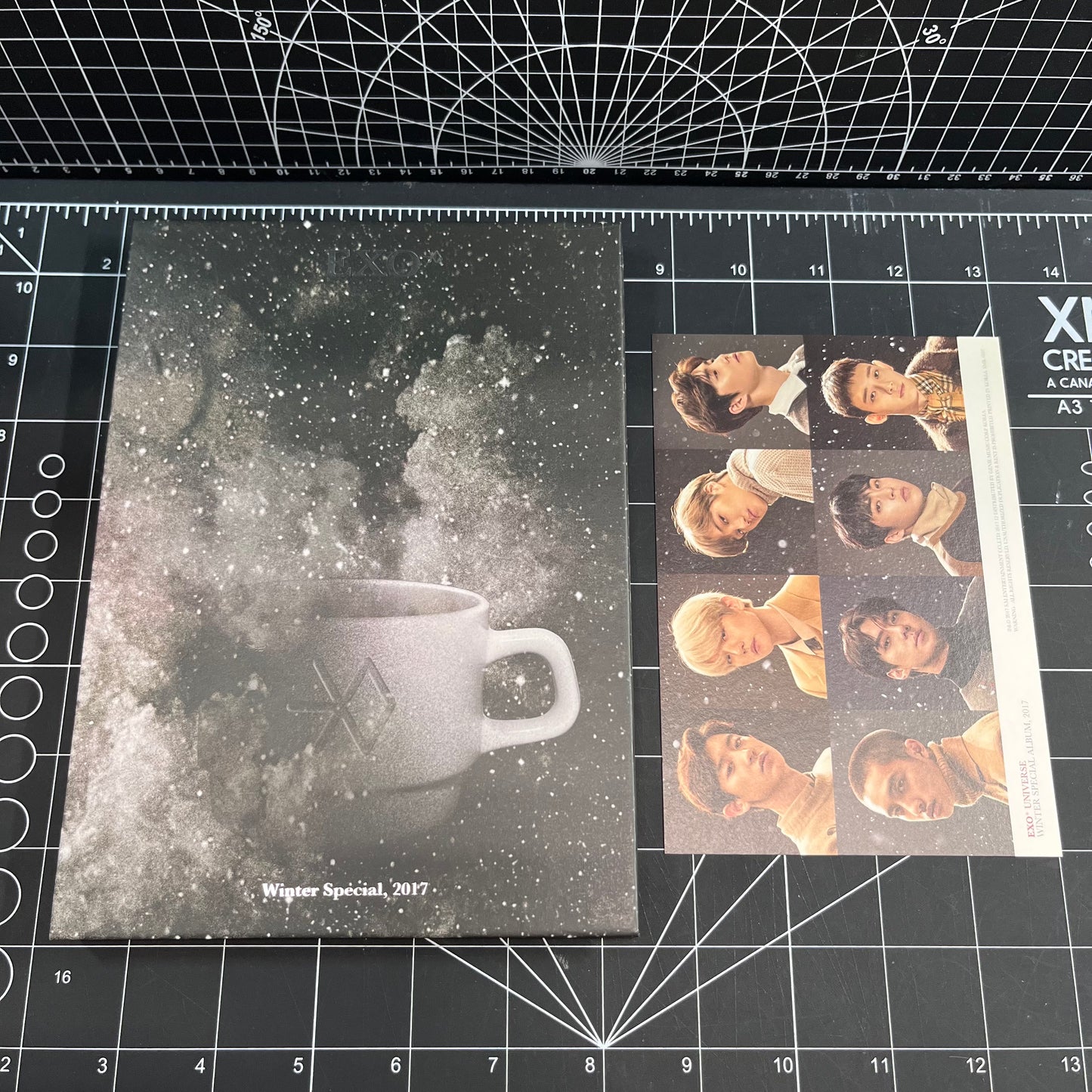 EXO Winter Special Album 2017 UNIVERSE - Postcard Included