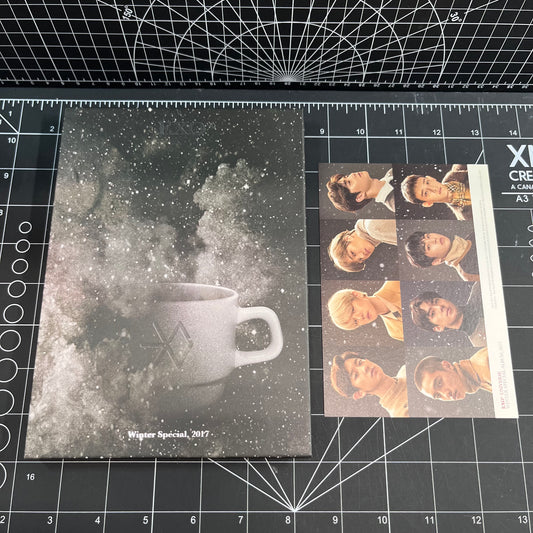 EXO Winter Special Album 2017 UNIVERSE - Postcard Included