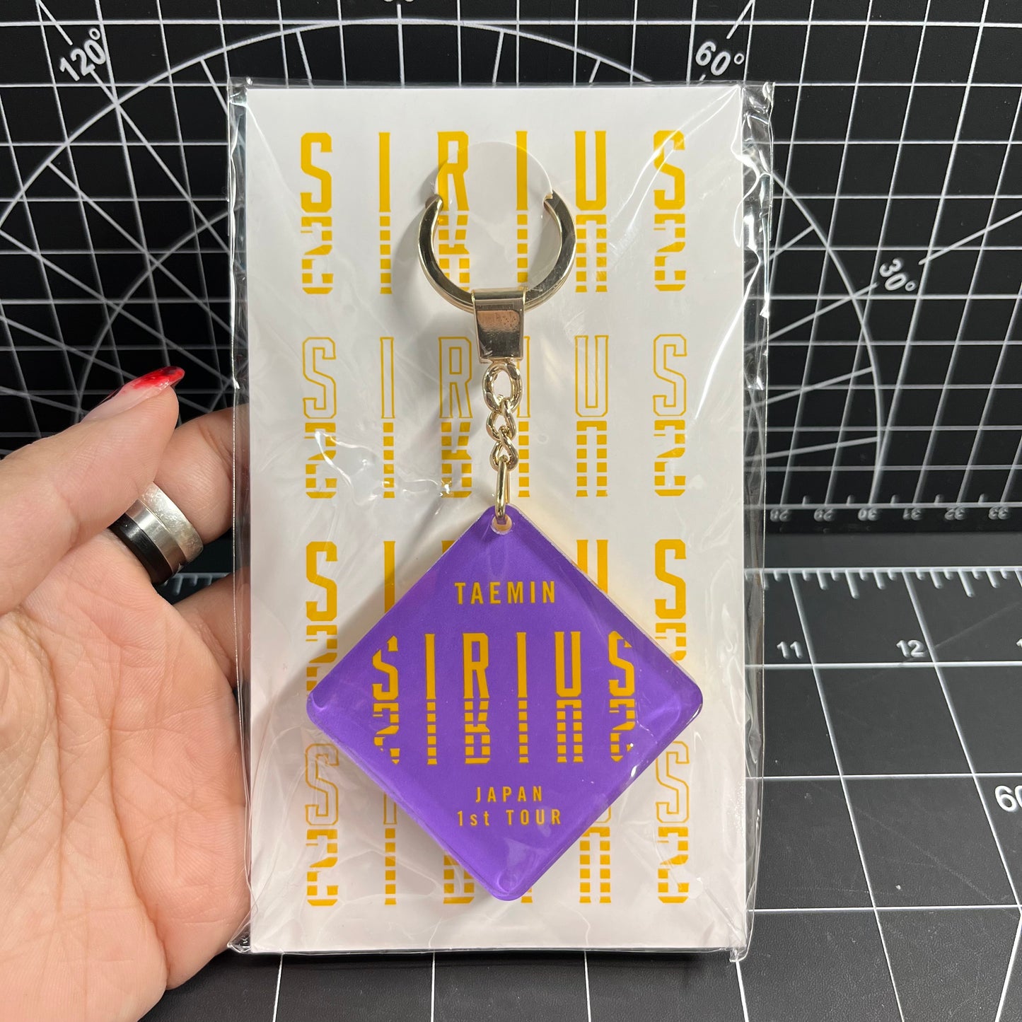 Taemin The 1st Japan Tour Sirius Official Merchandise - Purple Acrylic Stand