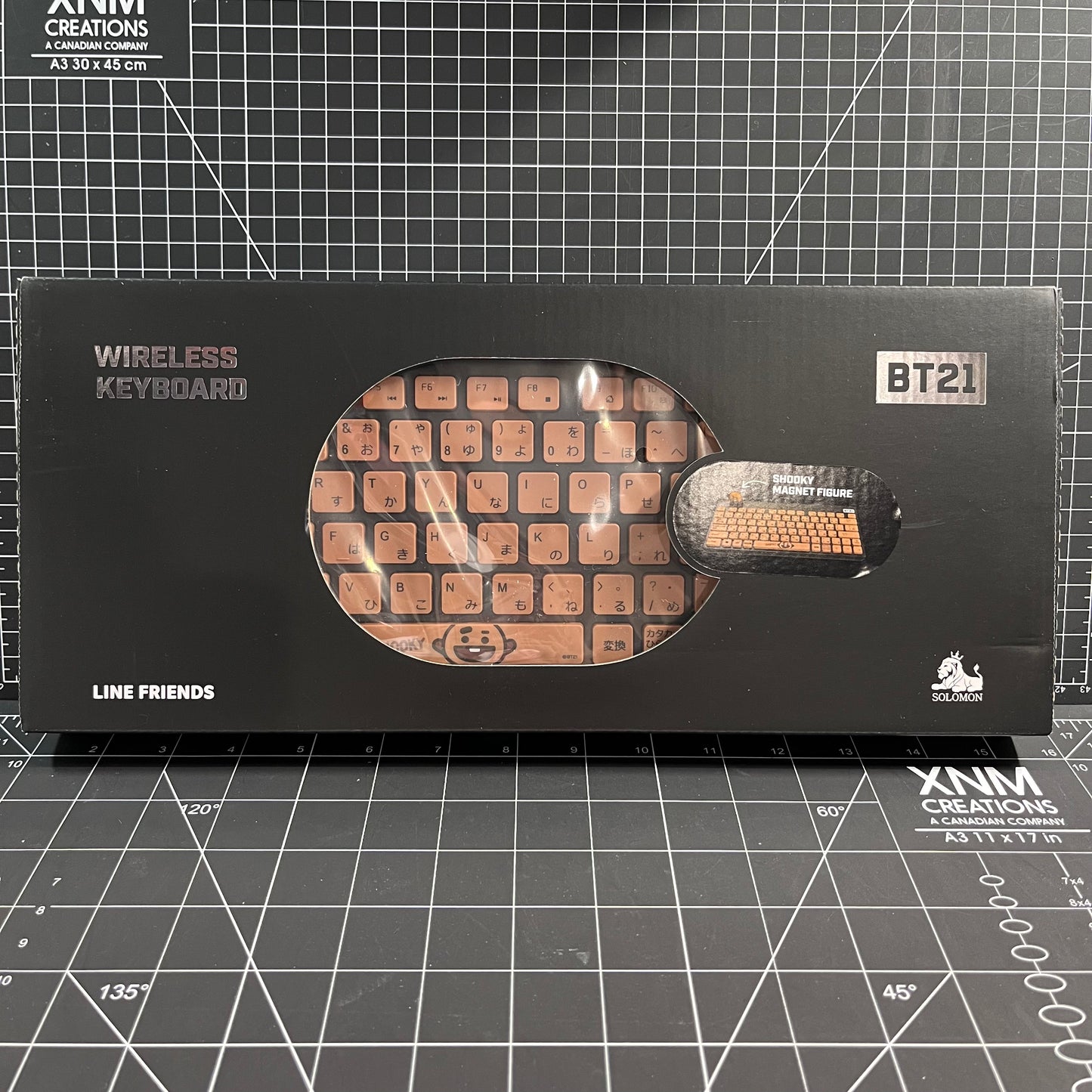 BTS BT21 LINE FRIENDS Wireless Keyboard - Shooky (Suga)